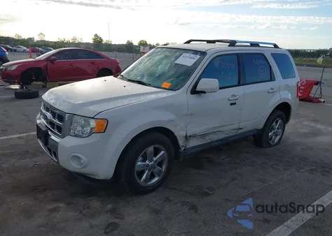 2012 Ford Escape Limited из США, поврежденный, VIN 1FMCU9EG1CKA76035